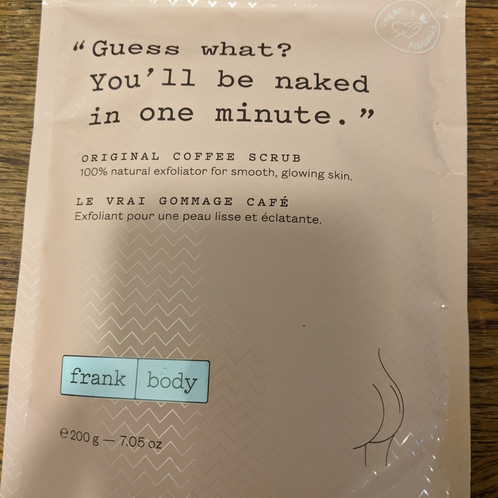 Frank body coffee scrub